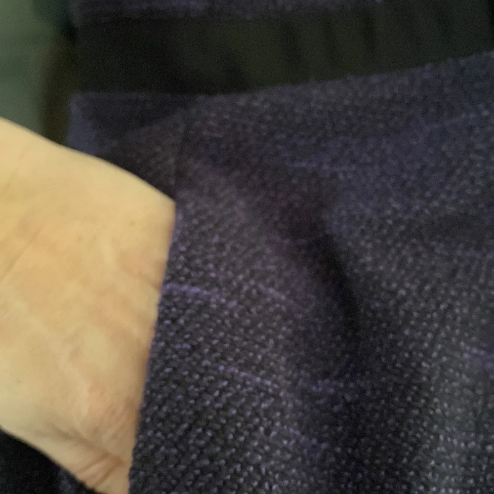 Shoshanna Purple Tweed Sleeveless Retro Fit and Flare Dress - size 6
